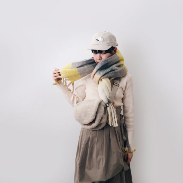 画像15: ボディバッグS・ウールボア (15667:NT) (15)