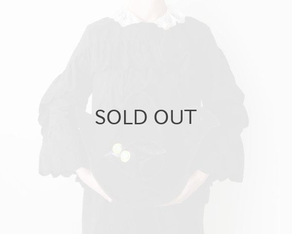 画像14: 綿タイプライター 付け衿 (WH) (14)