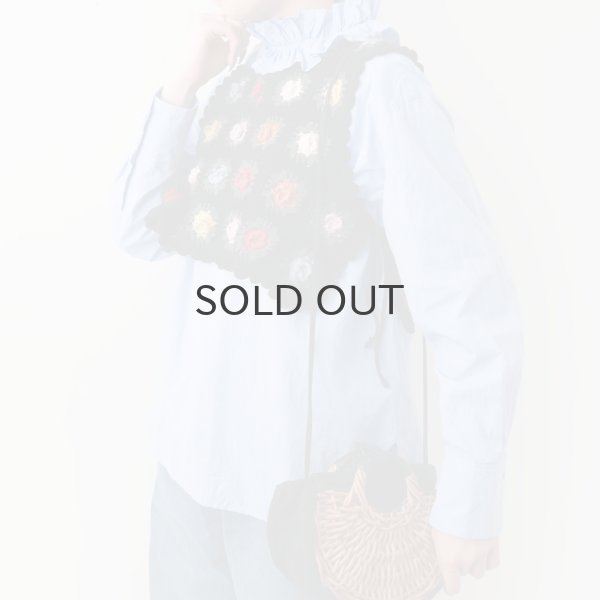 画像11: knit gardener vest (BK) (11)