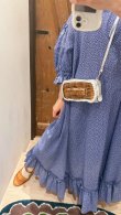 画像14: 別注!! メタリックレザー リボンポシェット (OR） (14)