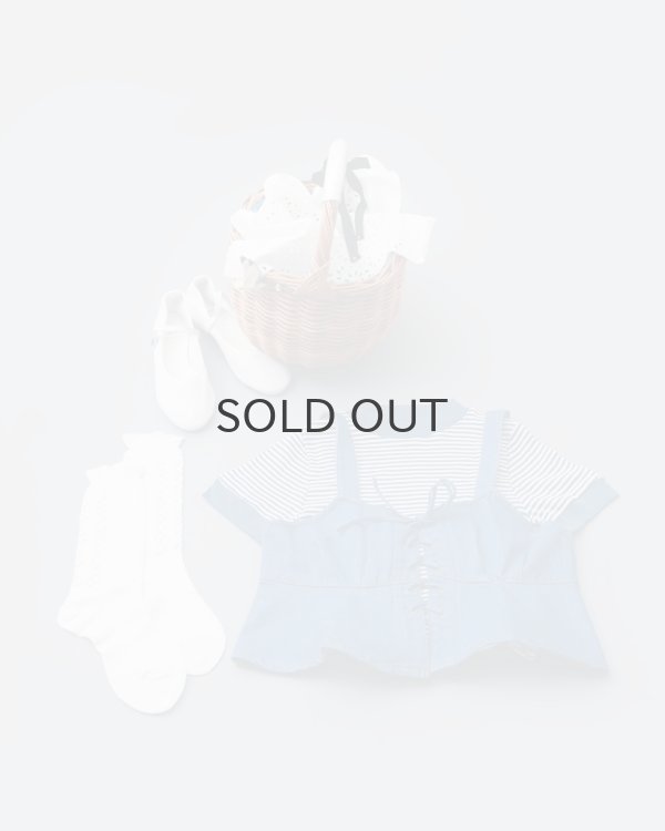 画像19: Panel-rib M/N Tee 829C (WHT-BU) (19)