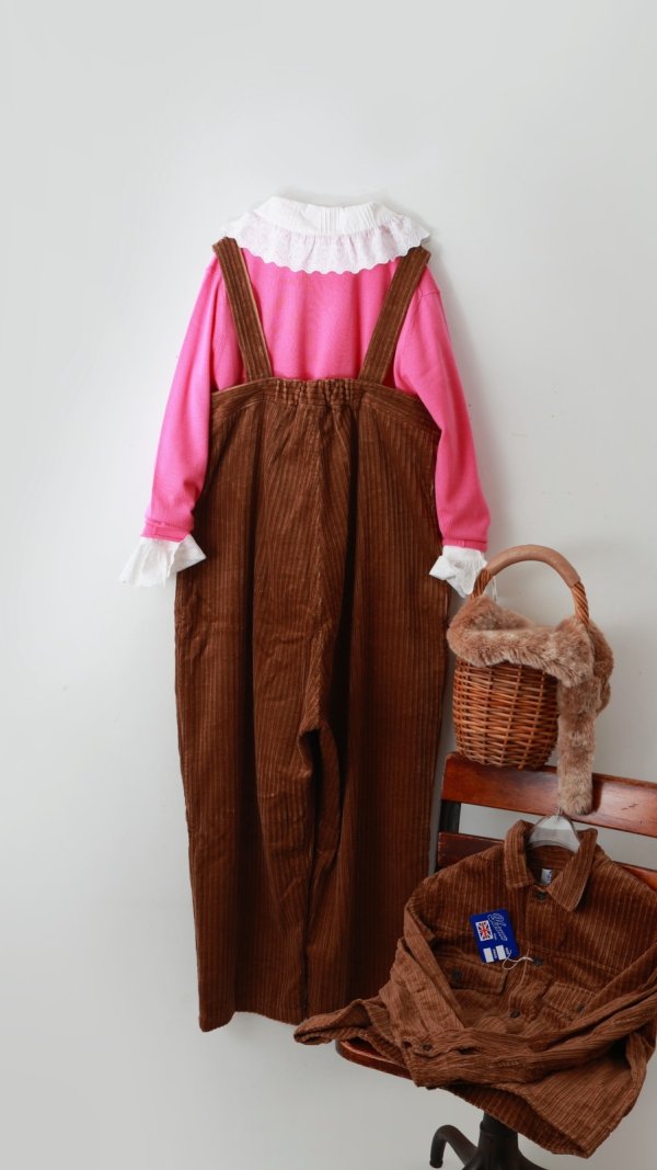 画像20: Hight Rise Brace Trousers (BK) (20)