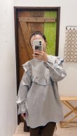 画像12: Khadi Cotton Pintuck Tunic (LBL) (12)
