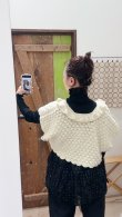 画像9: shop別注!! Hand Knit Hand Crochet Ruffle Gilet (IV) (9)