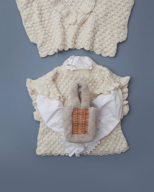 画像16: shop別注!! Hand Knit Hand Crochet Gilet (IV) (16)