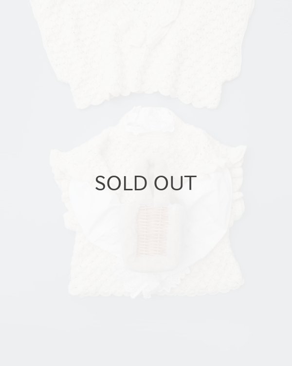 画像16: shop別注!! Hand Knit Hand Crochet Gilet (IV) (16)