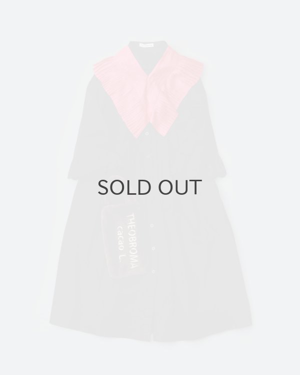 画像6: Khadi Silk Tuck Ruffle Collar (CH) (6)