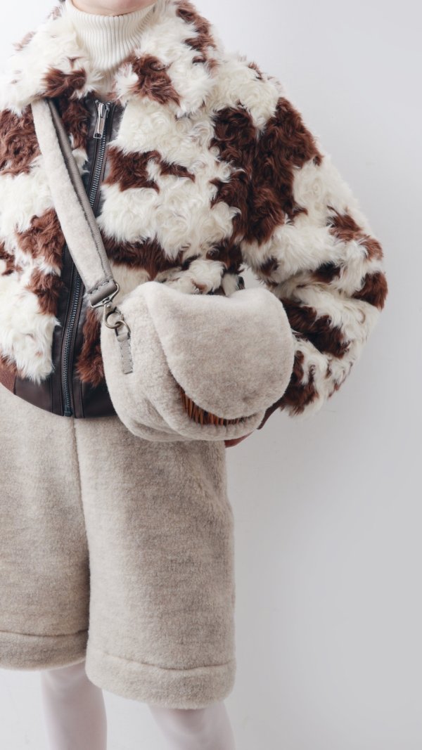 画像19: ボディバッグS・ウールボア (15667:NT) (19)