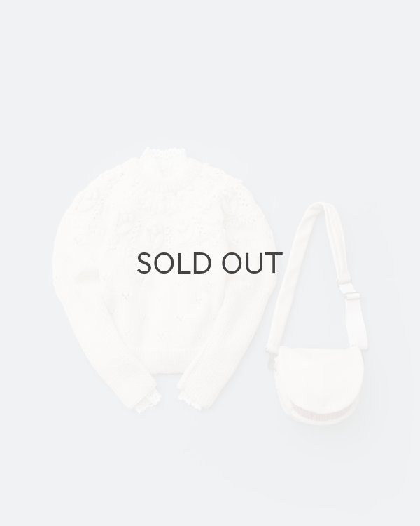 画像9: ネパールギルボックス 求心もよう編みプルオーバー (IV) (9)