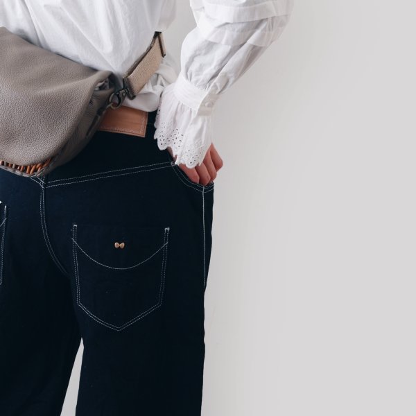 画像30: always ビッグポケットワイドデニム (DN4626:ID) (30)