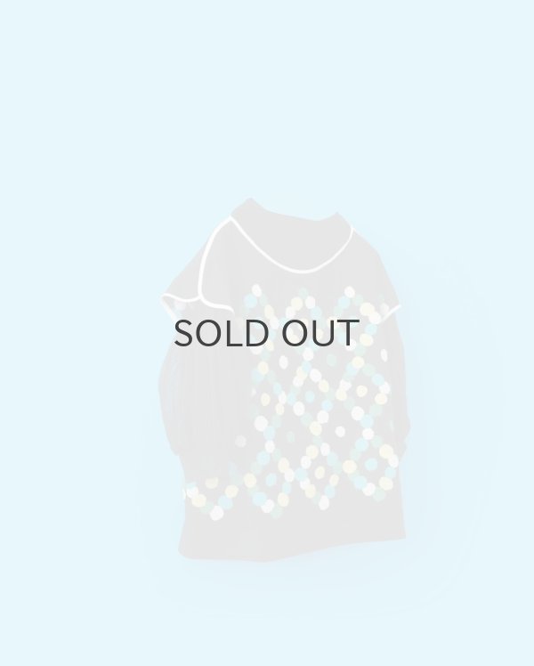 画像20: Cotton Frice T-Shirts With Mesh Sleeves KNT253 (WH) (20)