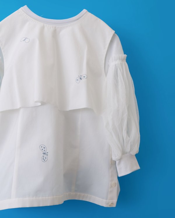 画像21: choucho ノースリーブブラウス (ADS1364:WH) (21)