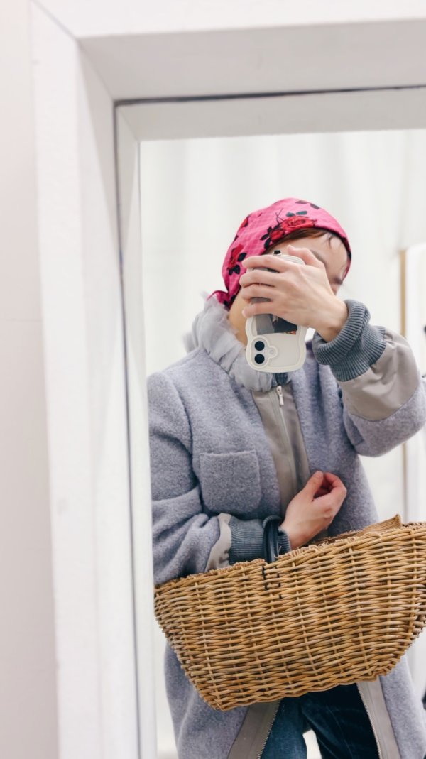 画像19: 別注!! zip up coat (LGY) (19)