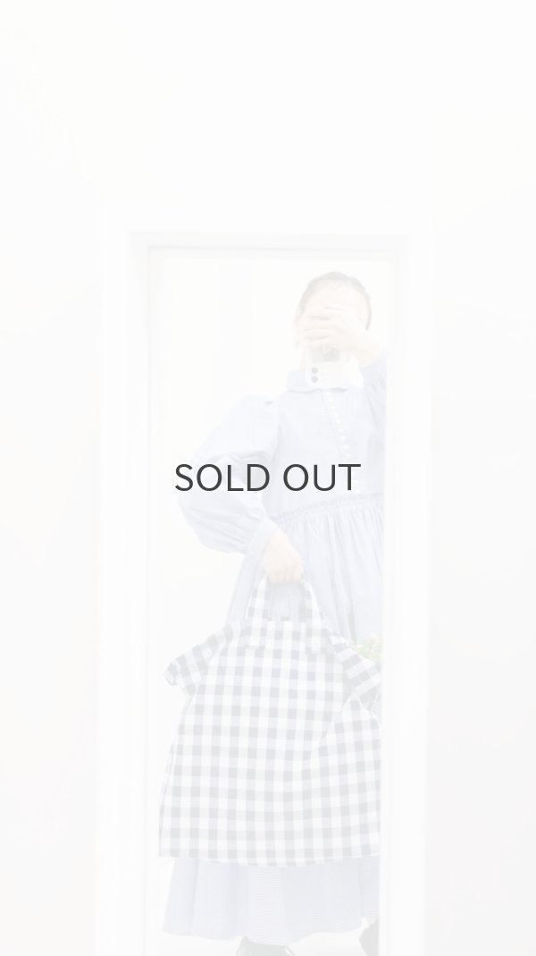 画像9: 先染め帆布 トートバッグ (261-8307:CHE) (9)