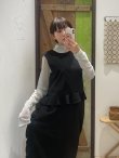画像13: SHELL FRILL peplum ドレス (13)