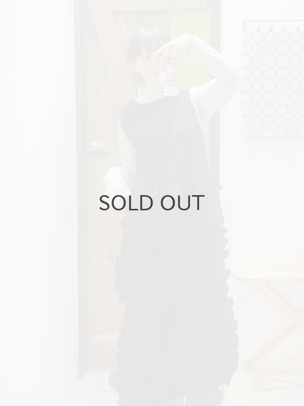 画像14: SHELL FRILL peplum ドレス (14)