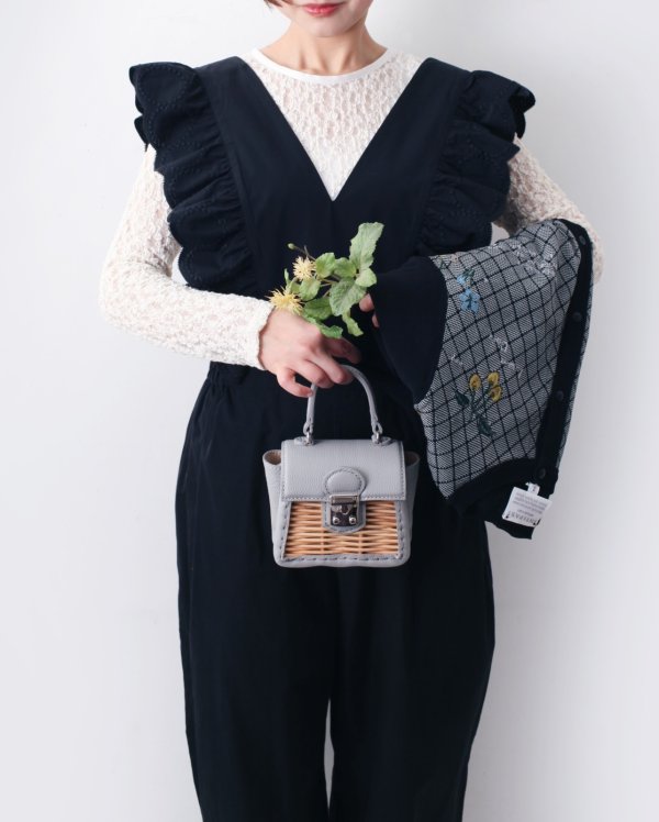 画像16: tambourine サロペット (AES4660:BK) (16)