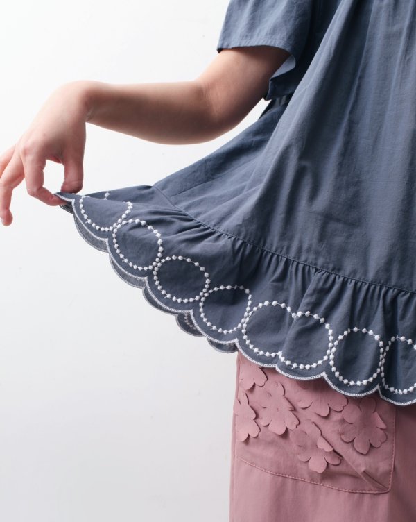 画像17: 子供服 tambourine ブラウス (AES1178PD:CH) (17)