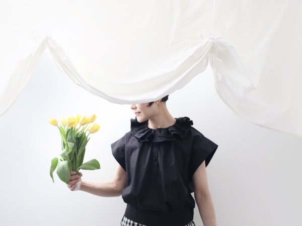 画像11: 大森伃佑子×3 ET DEMI ブラウス (WH) (11)