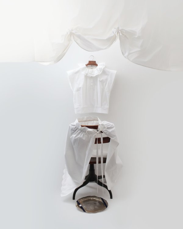 画像13: 大森伃佑子×3 ET DEMI ブラウス (WH) (13)