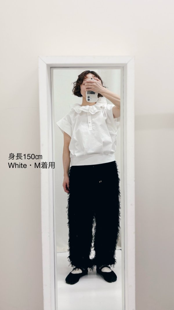 画像17: 大森伃佑子×3 ET DEMI ブラウス (BK) (17)