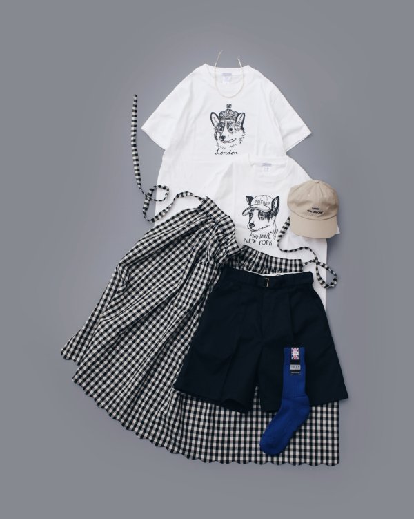 画像8: Souvenir T-Shirts "New York" Friday Canaan Dog (WH) (8)
