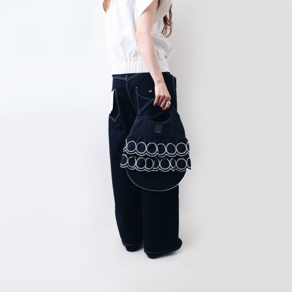 画像9: tambourine egg bag (AES9392:BGY) (9)