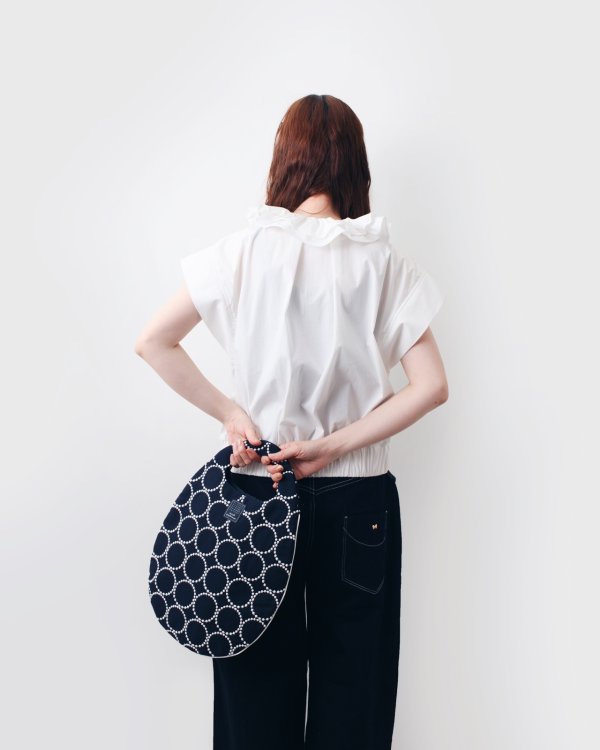 画像7: tambourine egg bag (AES9390:NV) (7)