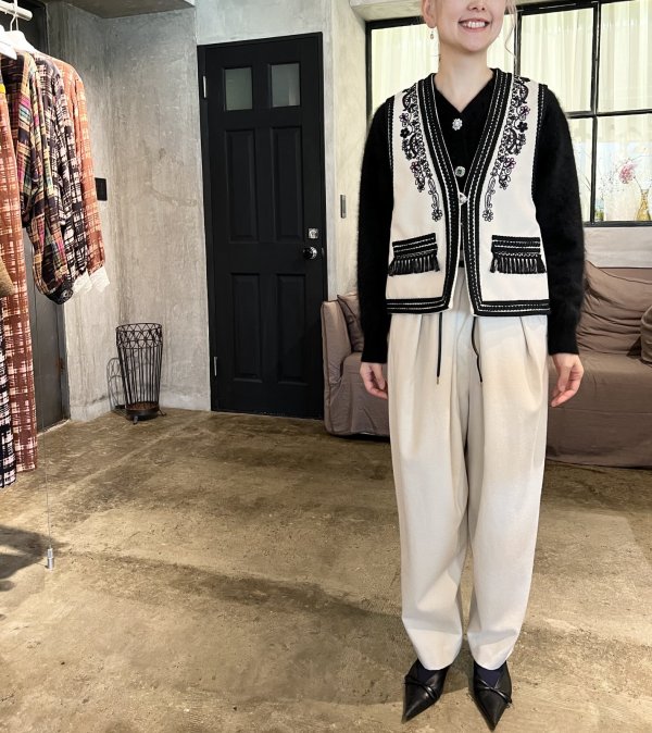 画像15: SALE30%OFF!! sandpit wool pants (15)