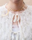 画像7: CIRCLE - ETCHED METAL NECKLACE (7)