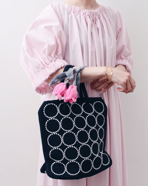 画像17: tambourine pave bag S (AES9367:NV) (17)