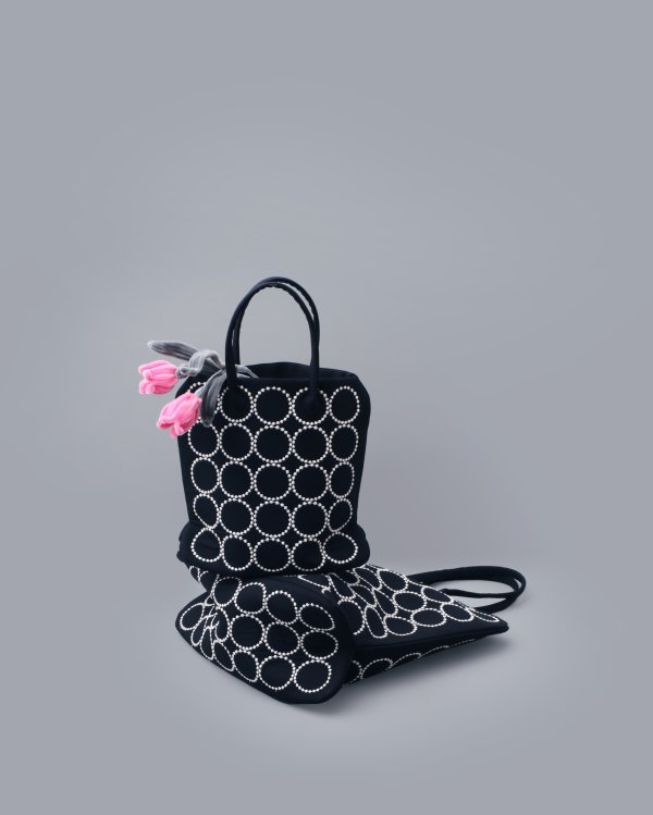 画像18: tambourine pave bag S (AES9367:NV) (18)