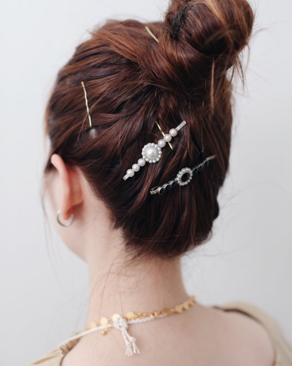 画像8: pearl hair pin (30974) (8)