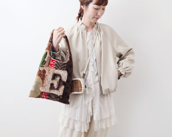 画像17: soft eco-leather blouson (IV) (17)