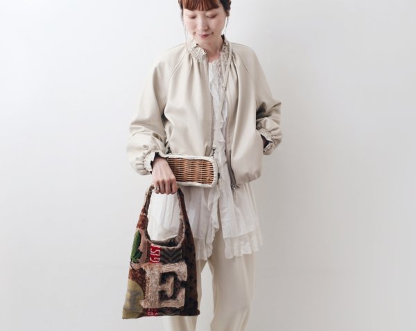 画像16: soft eco-leather blouson (IV) (16)