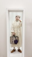 画像12: Khadi Wool Waffle Ribbon Wide Coat (EC) (12)