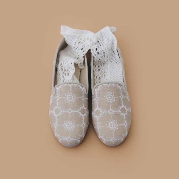 画像9: ◯ aurinko シューズ -anemone- (ABS7094:BG) (9)