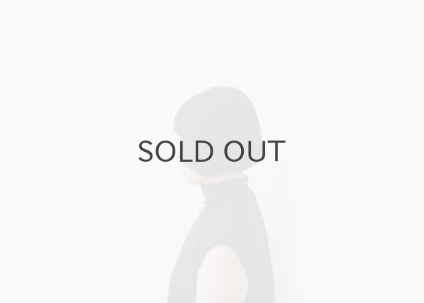 画像13: 40/2天竺 ノースリーブプルオーバー (6346:BK) (13)