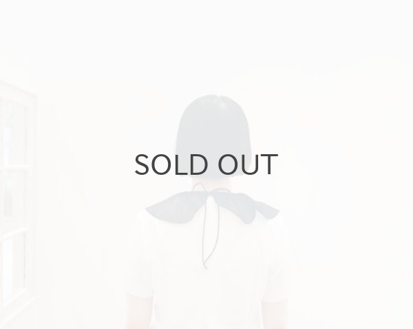 画像16: Big Ruffle Collar Organza (BK) (16)