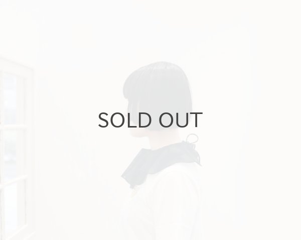 画像15: Big Ruffle Collar Organza (BK) (15)