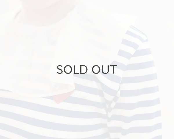 画像12: Big Ruffle Collar Organza (WH) (12)