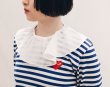 画像11: Big Ruffle Collar Organza (WH) (11)