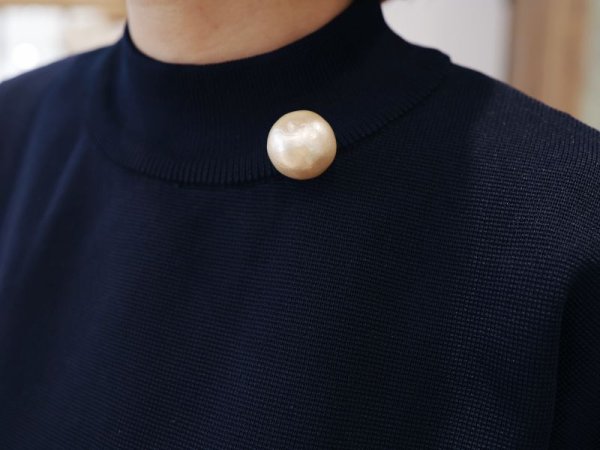 画像13: SALE!! 別注!! AMOSSAミラノリブパフスリーブ ハイネックプルオーバー (GYG:19) (13)