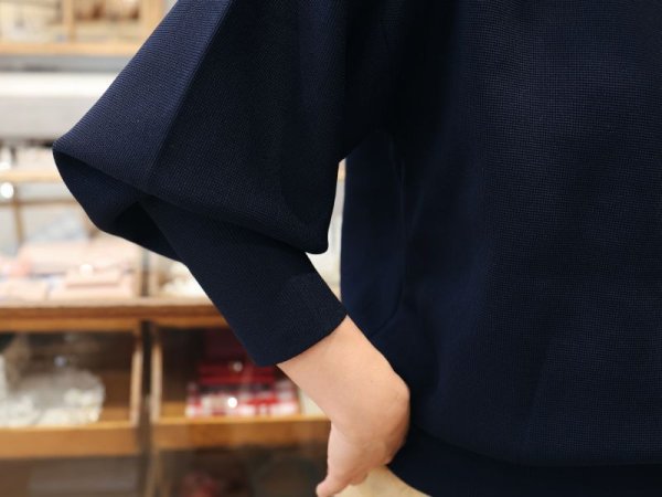画像12: SALE!! 別注!! AMOSSAミラノリブパフスリーブ ハイネックプルオーバー (GYG:19) (12)