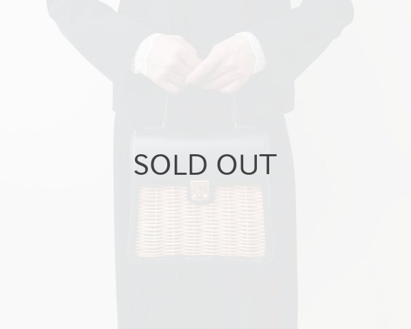 画像25: ビッグボタン ノーカラージャケット (BK) (25)