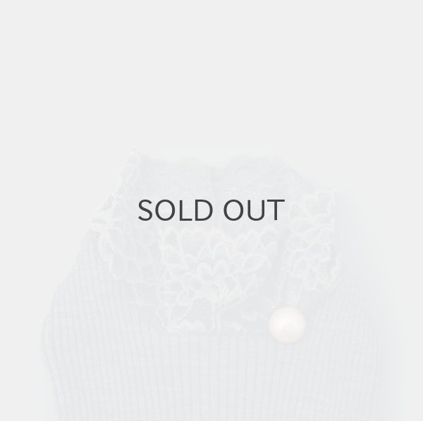 画像17: ML LUPETTO PLISSE' C/COLLO E POLSI PIZZO 304 (GRIGIO M) (17)