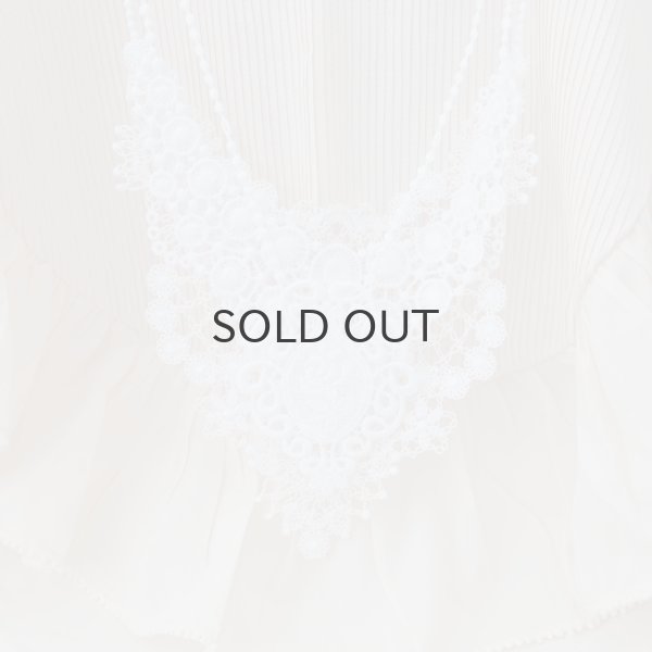 画像10: 別注!! lace necklace (BK:TypeB) (10)