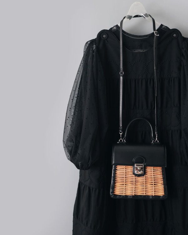 画像14: tambourine ティアードドレス (ADS3144:BK) (14)