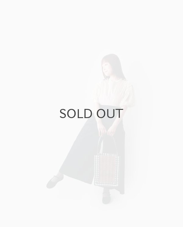 画像14: Cotton Frice T-Shirts With Mesh Sleeves KNT253 (WH) (14)