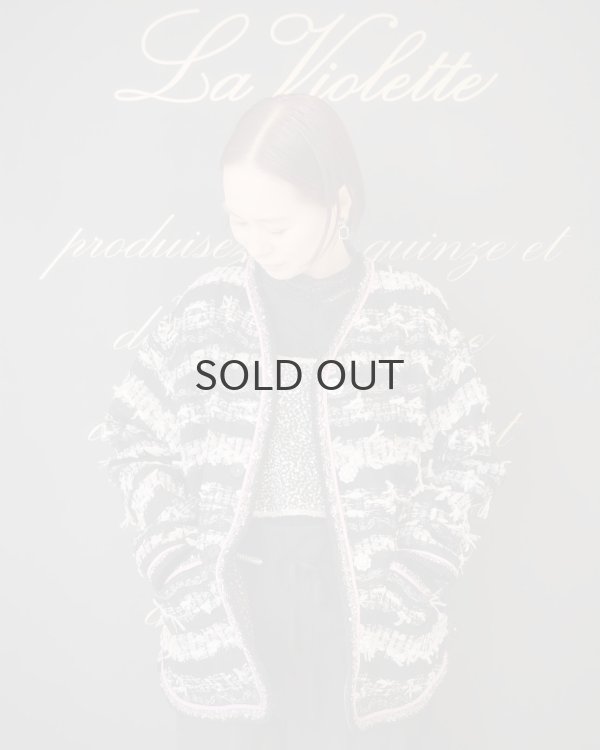 画像20: 別注!! strawberry tweed jacket (PK) (20)